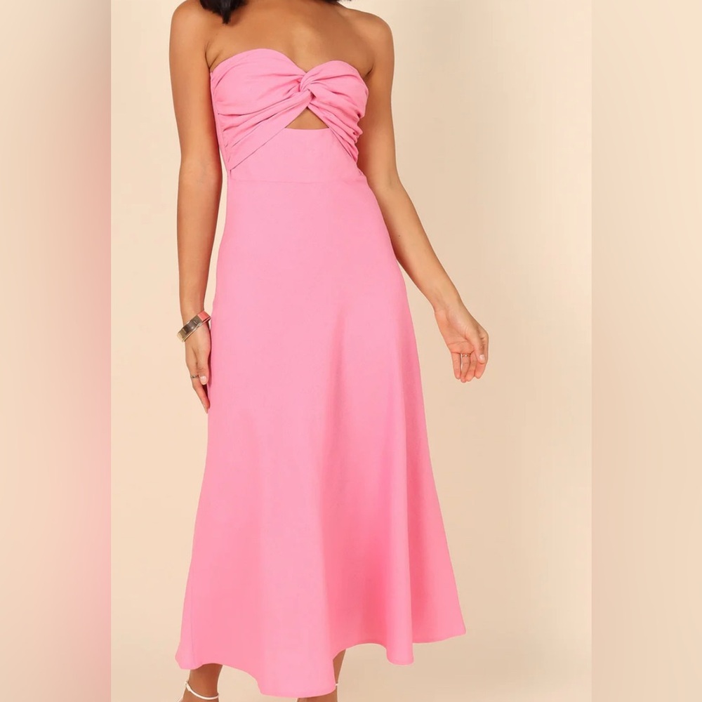 NWT PETAL AND PUP  ROSETTA DRESS in PINK SIZE 2